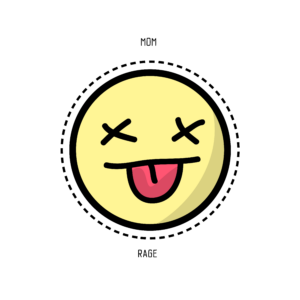 Mom Rage Emoji T-Shirt